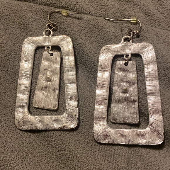 Silver earrings - Picture 1 of 2